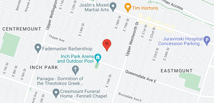 map of 130 EAST 18TH Street